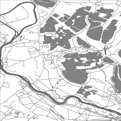 ROAD MAP OF WRAYSBURY, UNITED KINGDOM BY MAPBAKES