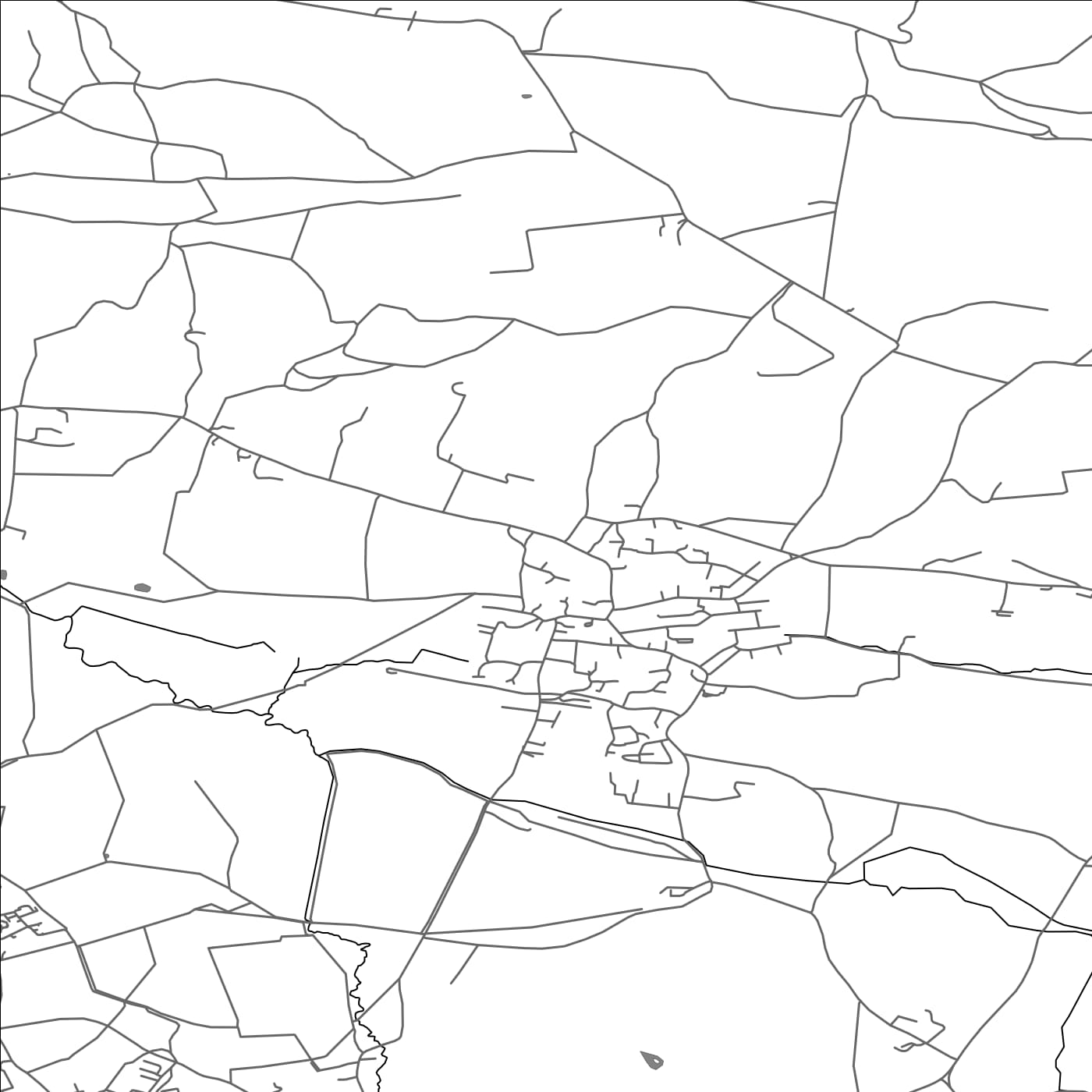 ROAD MAP OF WRINGTON, UNITED KINGDOM BY MAPBAKES