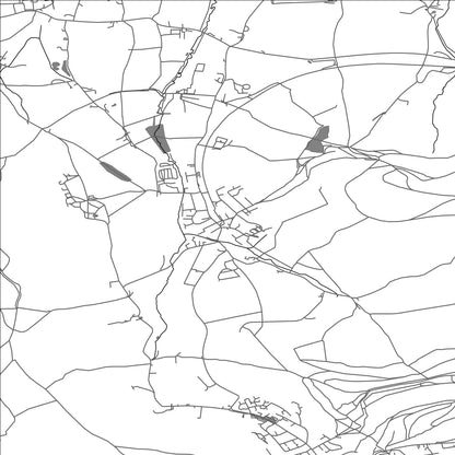 ROAD MAP OF WROXALL, UNITED KINGDOM BY MAPBAKES