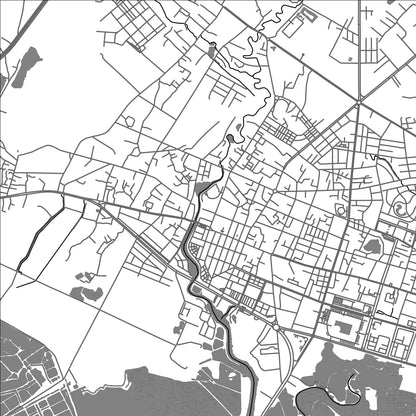 ROAD MAP OF BA RIA, VIETNAM BY MAPBAKES