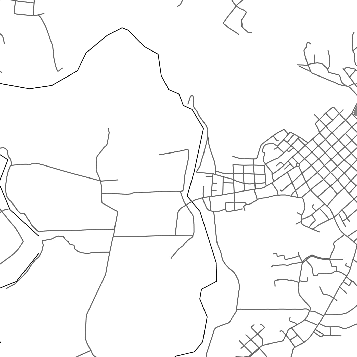 ROAD MAP OF BUON TRAP, VIETNAM BY MAPBAKES