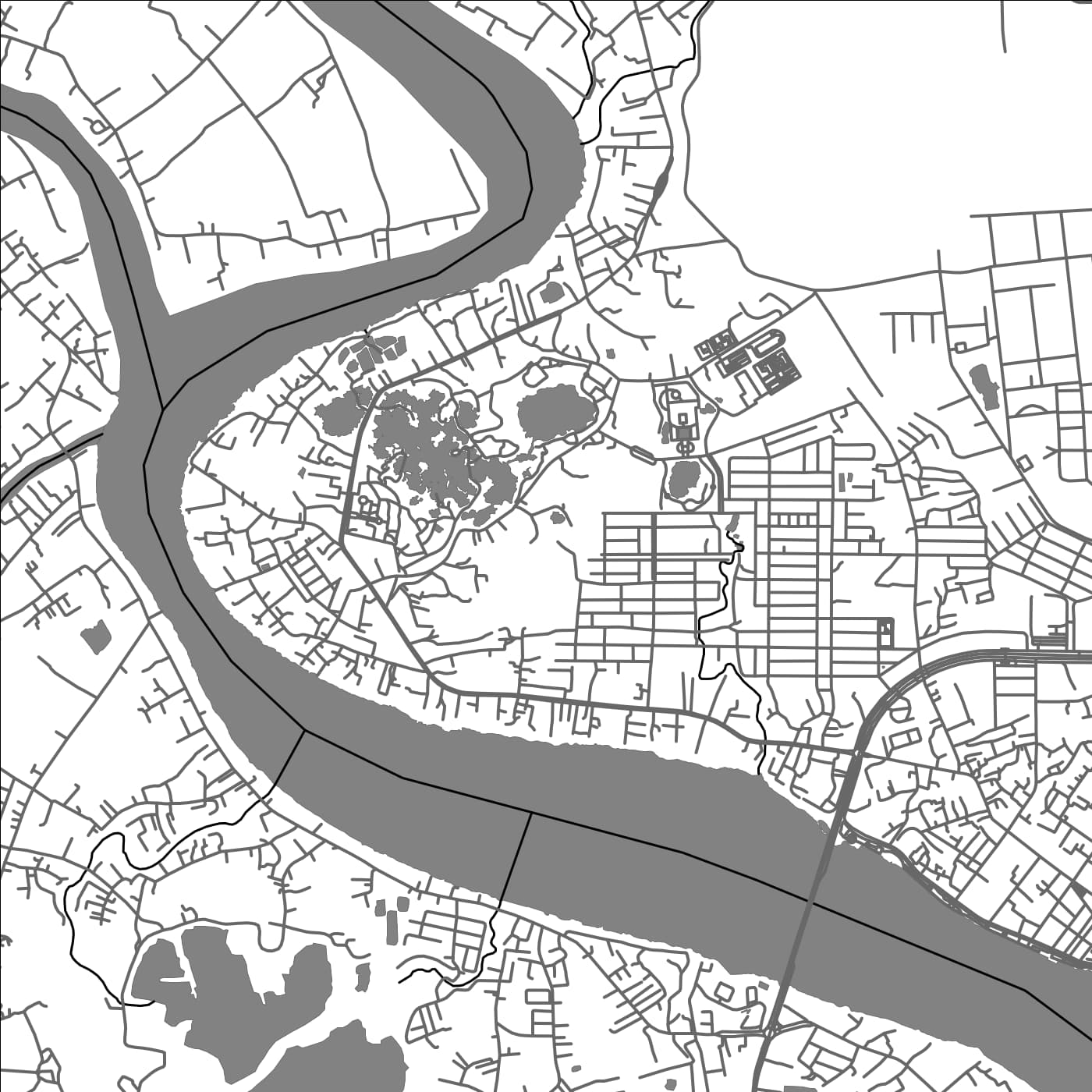 ROAD MAP OF BUU LONG, VIETNAM BY MAPBAKES