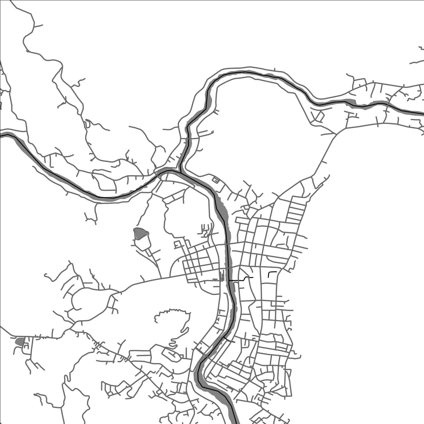 ROAD MAP OF HA GIANG, VIETNAM BY MAPBAKES