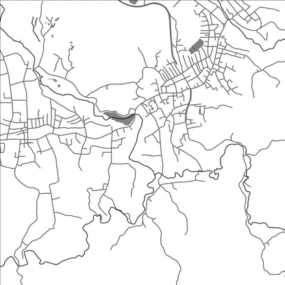 ROAD MAP OF KHE SANH, VIETNAM BY MAPBAKES