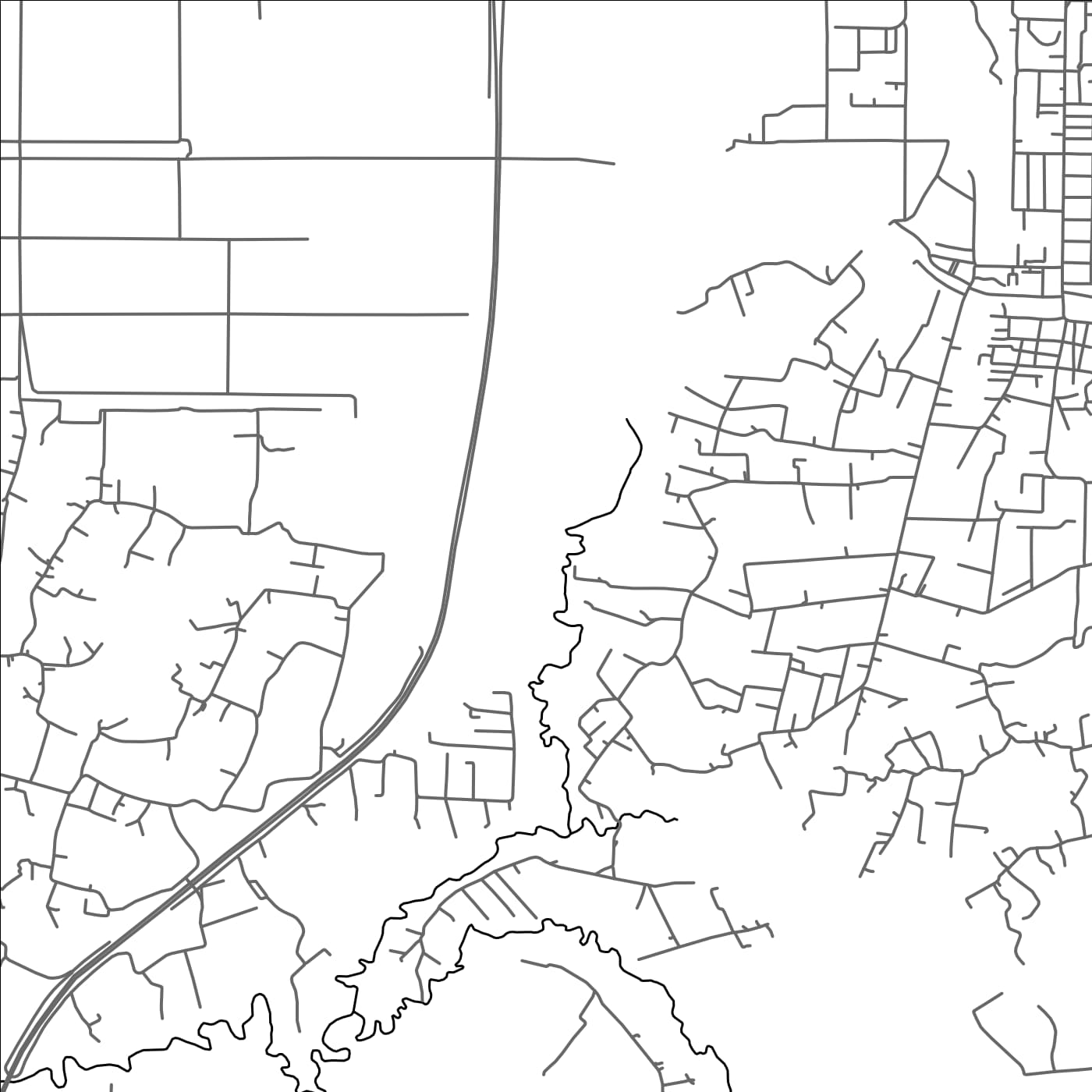 ROAD MAP OF LONG KHANH, VIETNAM BY MAPBAKES