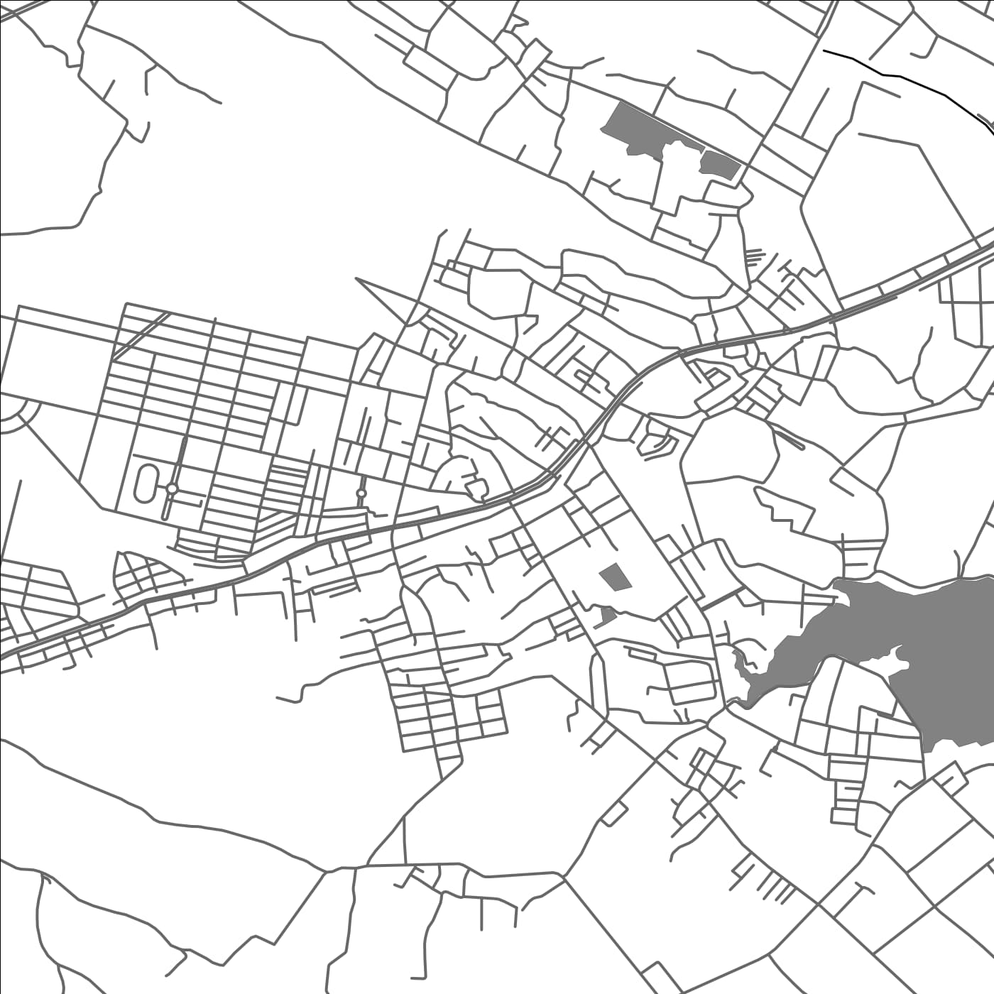 ROAD MAP OF TAM DIEP, VIETNAM BY MAPBAKES