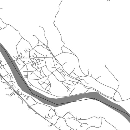 ROAD MAP OF THI TRAN MAU A, VIETNAM BY MAPBAKES