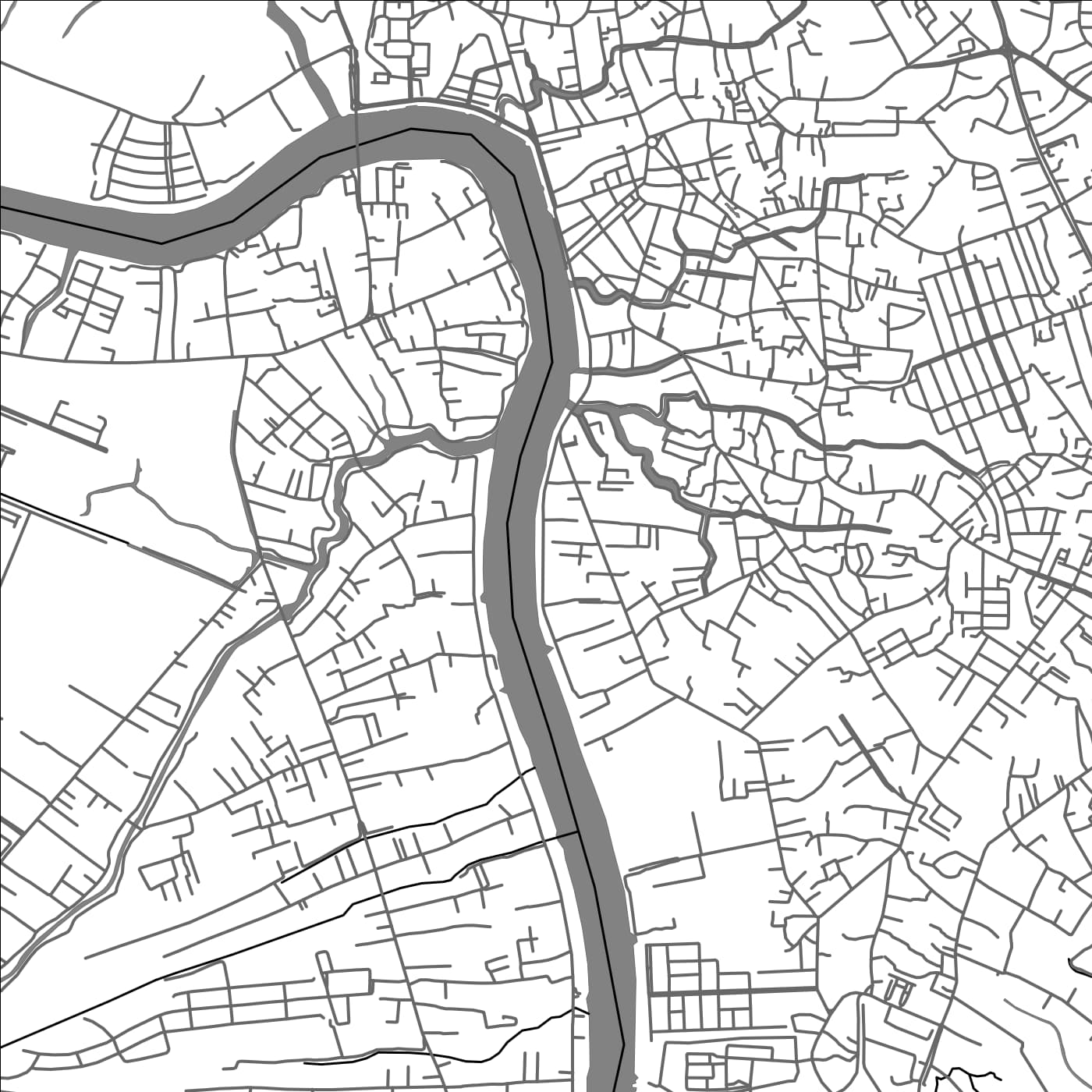 ROAD MAP OF THU DAU MOT, VIETNAM BY MAPBAKES