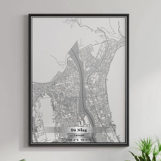 ROAD MAP OF DA NANG, VIETNAM BY MAPBAKES