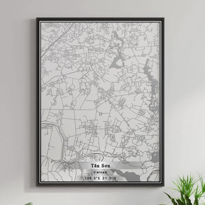 ROAD MAP OF TAN SON, VIETNAM BY MAPBAKES