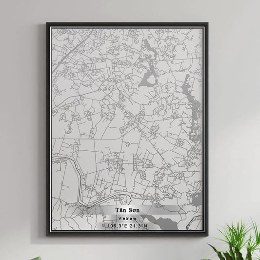 ROAD MAP OF TAN SON, VIETNAM BY MAPBAKES