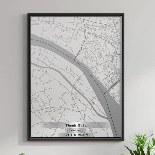 ROAD MAP OF THANH XUAN, VIETNAM BY MAPBAKES